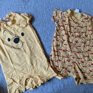 Winnie the Pooh Button Up Pajamas